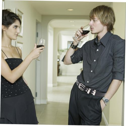 Belt Pin Buckle Belt Men's Women's Double Holes Comfortable for Everyday3