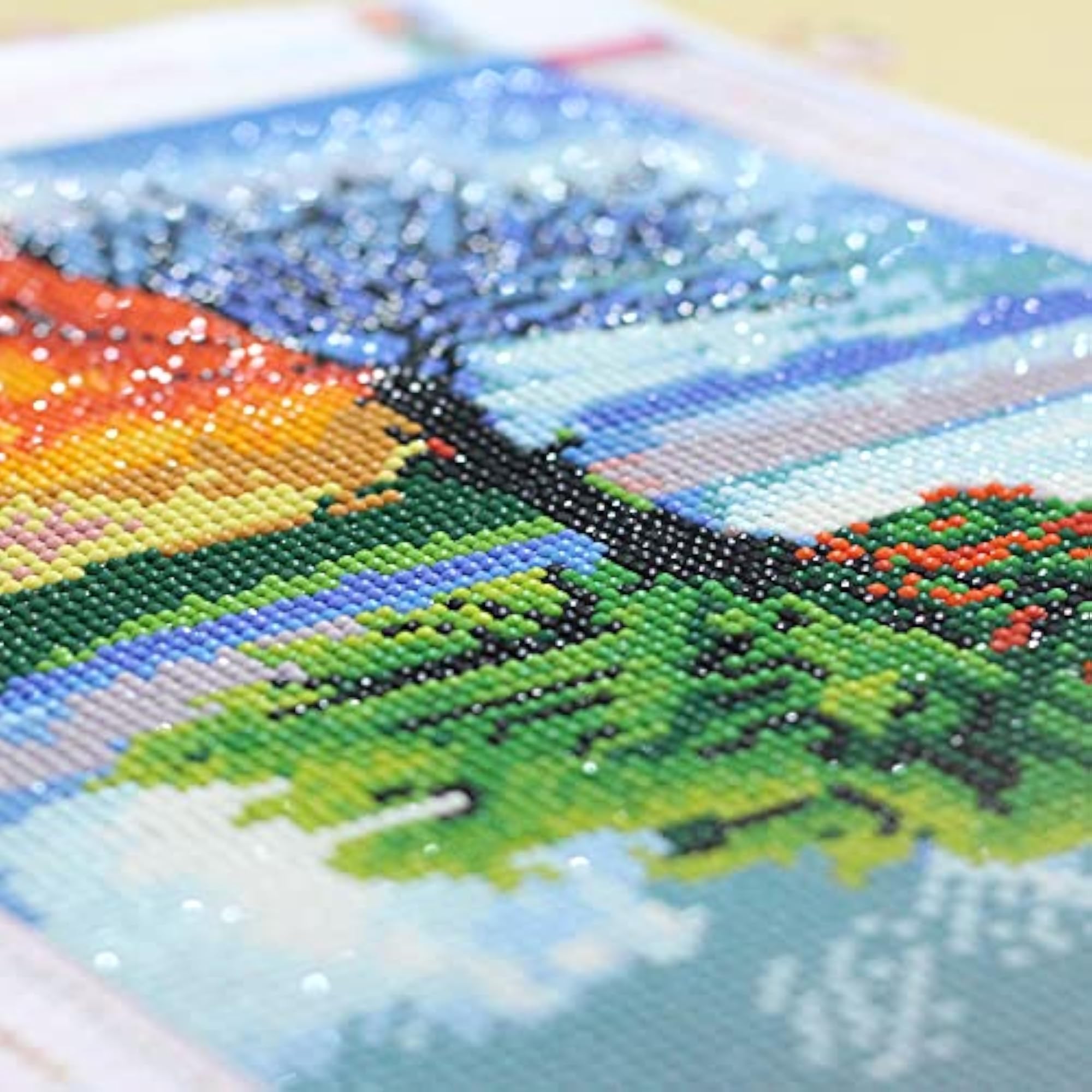 DIY 5D Bear Pattern Resin Mosaic Embroidery Kit