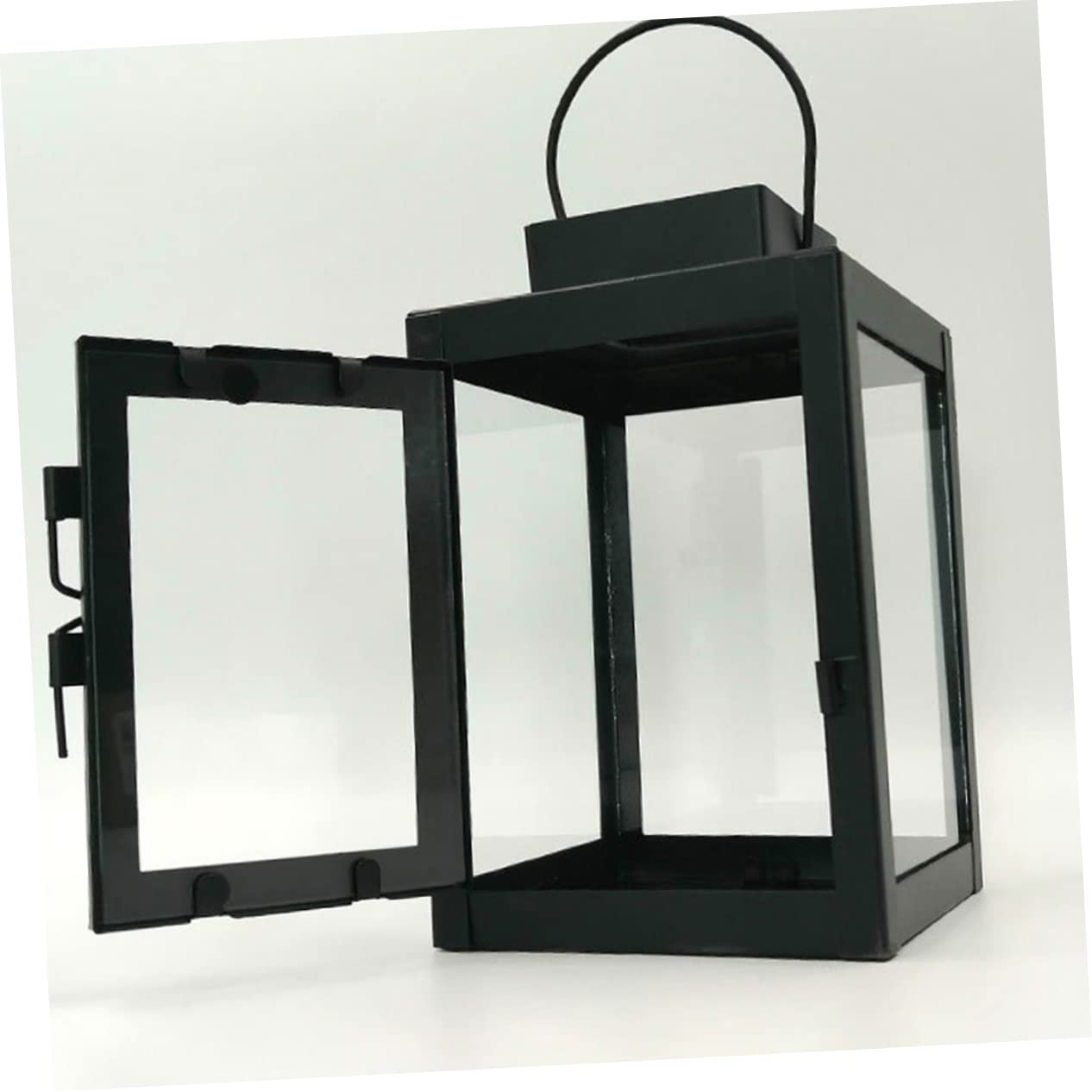 VICASKY 1pezzi Portacandele Decorativo Stile Retrò Luce Vento Portacandele Appendere Materiale Di Resistente Per Uso Duraturo Adatto Decorazione Interna Ed Esterna
