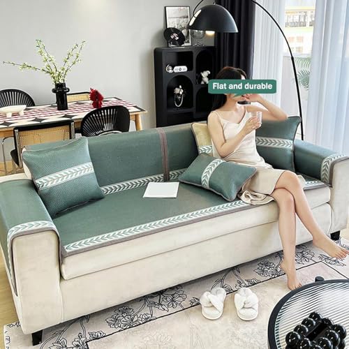 Couvre canape universel design et housse de coussin en tissu