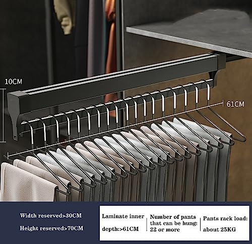 Tige de cintre amovible pour dressing et dressing d'angle ordonné - 6