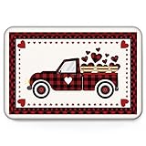 OPLJ Hallo Auf Wiedersehen Matte Schlafzimmer Eingangstür Matte Dekoration Wohnzimmer Teppich Bad Rutschfester Teppich A5 40x60cm