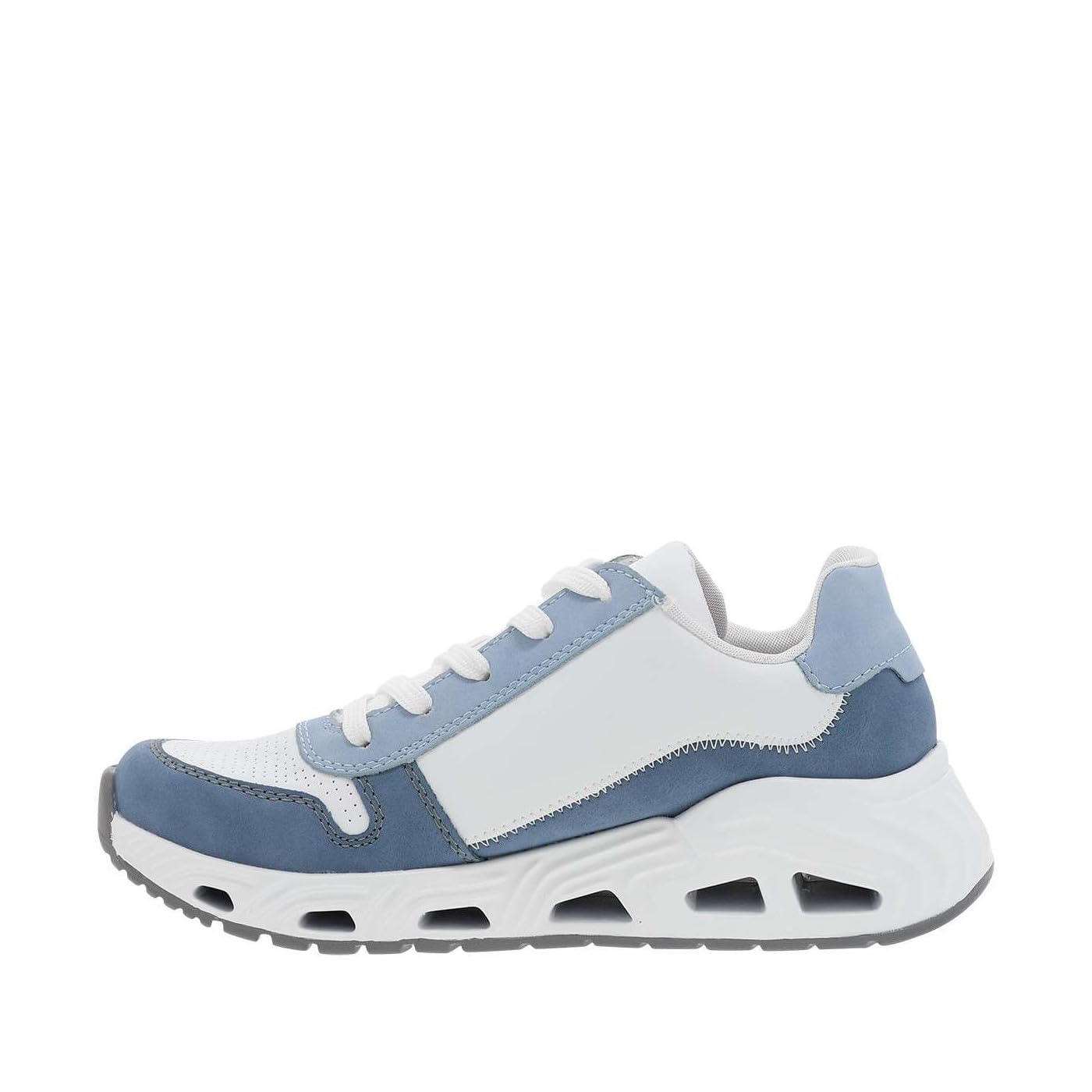 Rieker Damen N5204 Sneaker Low Blau 41 – Bild 4
