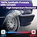 Keze Brake Caliper Grease Ceramic Brake Lubricant Automotive Resistant to Moisture, Corrosion Contaminants Silences Brake Noise Anti Seize Lubricant Compound for Caliper Assembly, 1 Oz-2 Pack