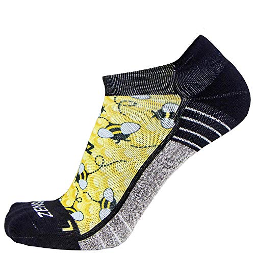 Image of Zensah Limited Edition No-Show Running Socks - Anti-Blister Comfortable Moisture Wicking Sport Socks for Men and Women