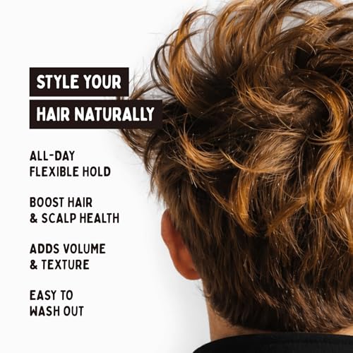 Earth Wave Tallow Hair Clay for Medium Hold & Matte Finish