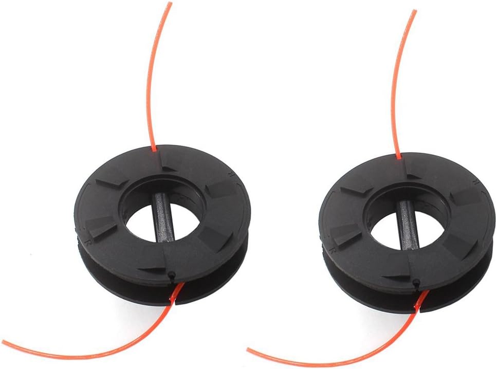 AISEN PACK of 2 TRIMMER HEAD SPOOL for ECHO SPEED FEED 450