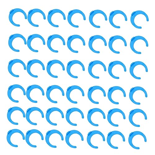 PRETYZOOM 100Pcs Blue Locking Clips Quick Connectors for Water Purifier Systems Easy Install Remove Water Filter Parts Prevent Leakage Fittings