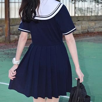 Amazon.co.jp: [RUAJNOSA] ワンピース セーラー服 レディース