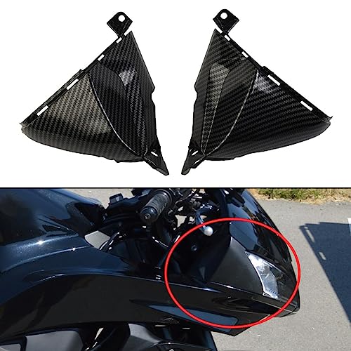 Für Honda CBR600RR 07-12 Kohlefaser Oberseite Nasenabdeckung Verkleidung Cowling