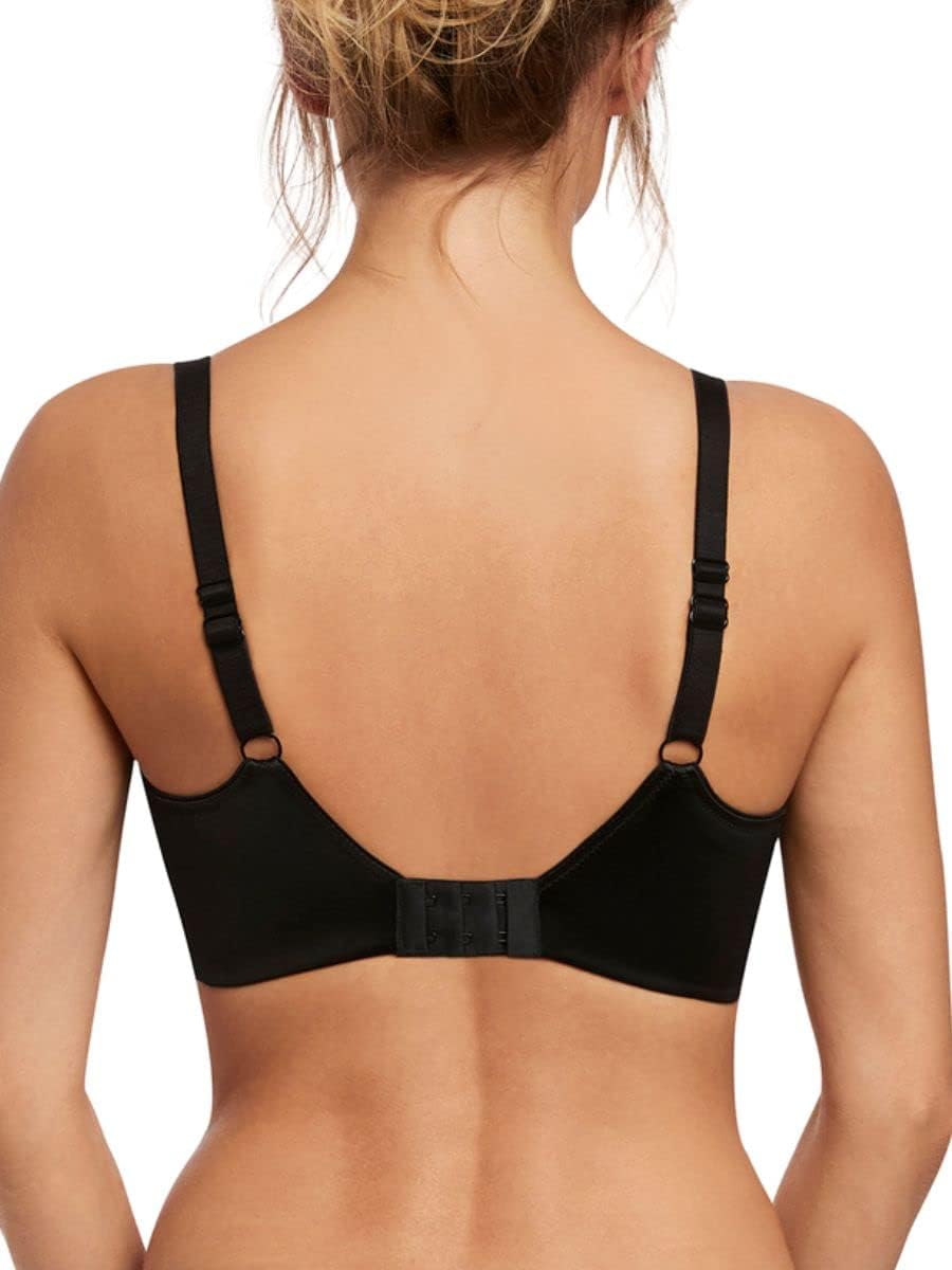 Fantasie Women's Aura Moulded Underwire Seamless T-Shirt Bra Bra, Black, 30FF - Image 3
