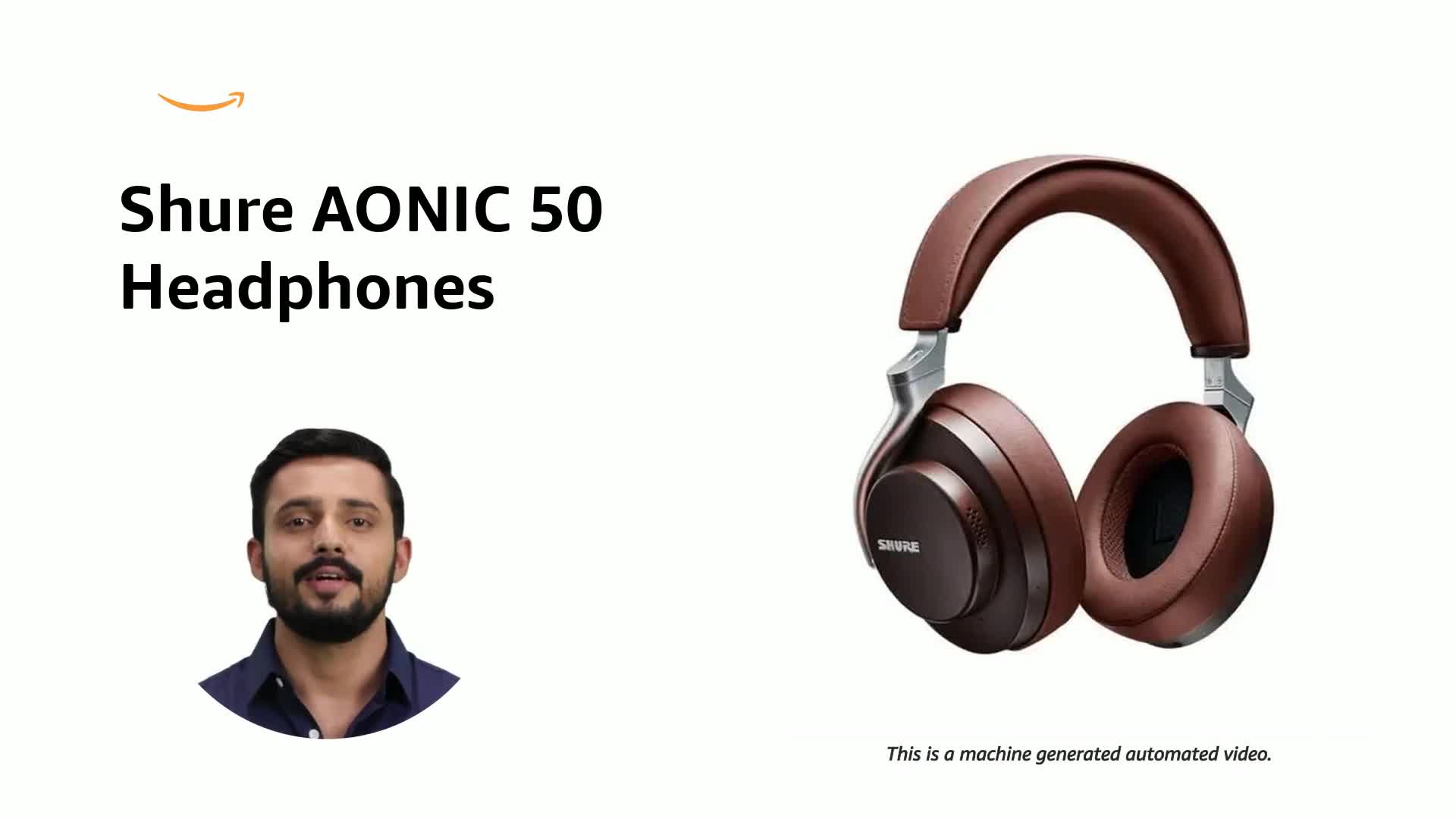 Shure AONIC 50 Bluetooth Wireless Over Ear Headphones with Mic