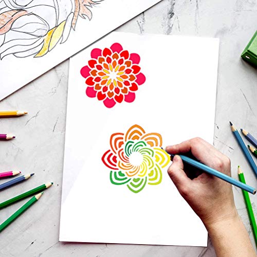 Unbraded U977K-11-N Wedong 36 Pcs Mandala Stencils thumb #4