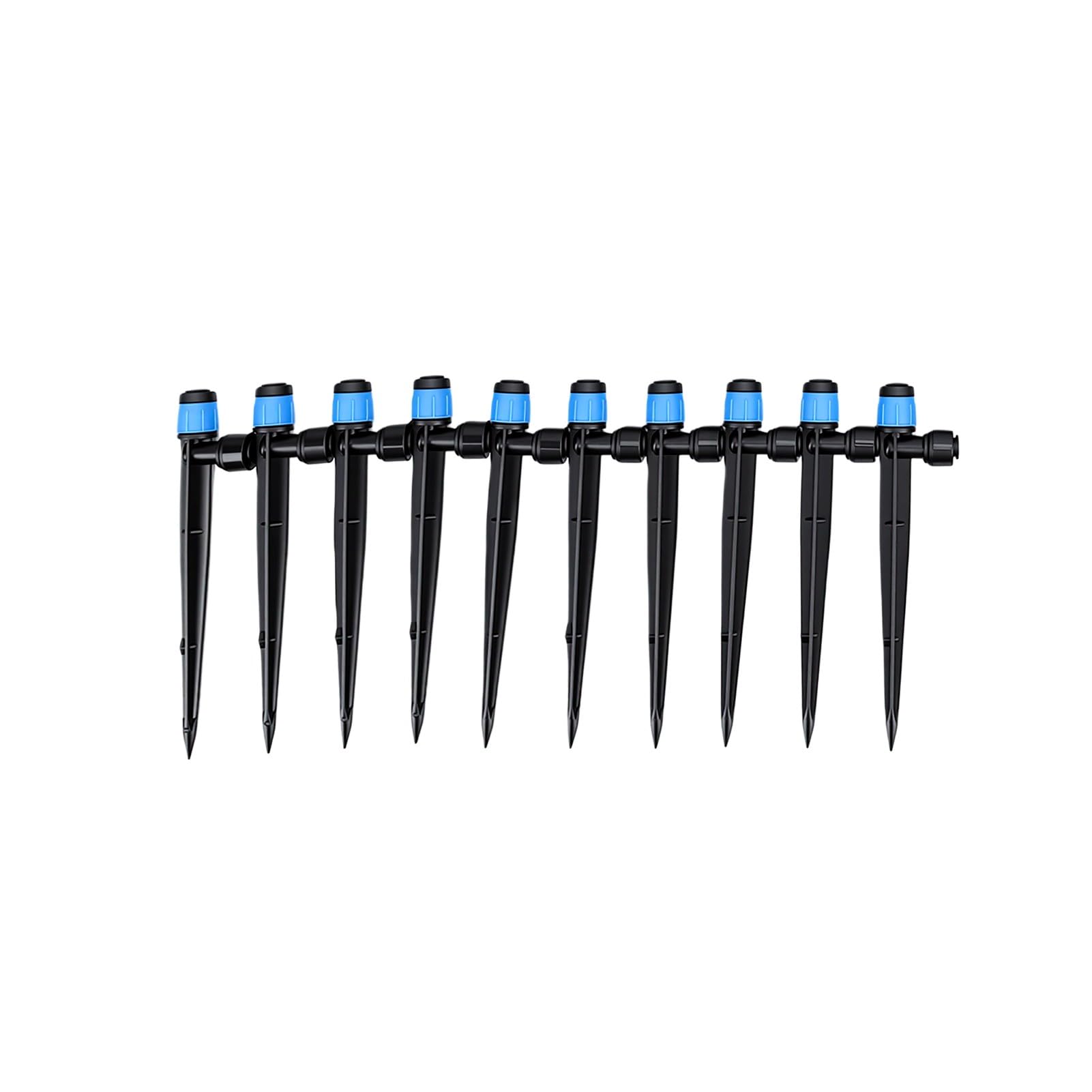 Generic System Nawadniania Kropelkowego Quick Connect Regulowany Zestaw do Podlewania do Ogrodów Przydomowych i Dużych Plantacji - Plastik 2955 G