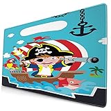 PERFEKTE GRÖSSE:15,8 x 29,6 x 0,12 Zoll (40 cm x 75 cm x 0,3 cm). Die Oberfläche aus hochwertigem Polyestertuch. Weiche Materialien für Handgelenke und Hände, rutschfeste Basis. Es ist sehr tragbar und komfortabel zu bedienen.