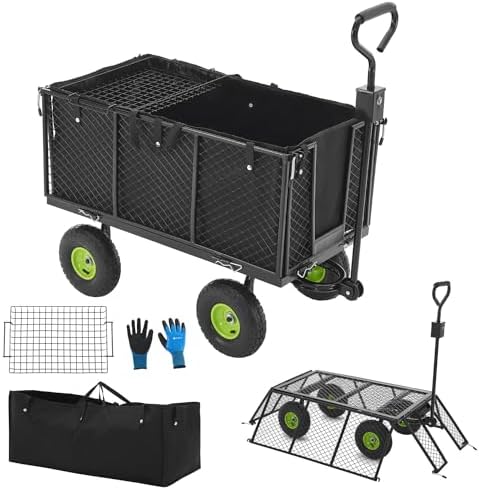 Abdeckplane Für Bollerwagen - Wasserdicht 210D Oxford, 97x61x56cm Für Garten & Camping