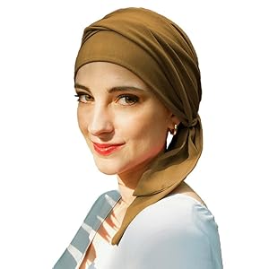 Carebell Smooth Algodón Turban Chemotherapie Mütze