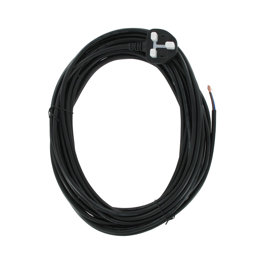 Universal Universal Black Cable and 13 A Plug Assembly
