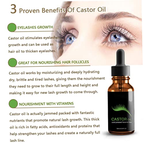 image for Naisidier Eyelash Growth Cream, 1Bottle Organic Castor Oil Lash Growth