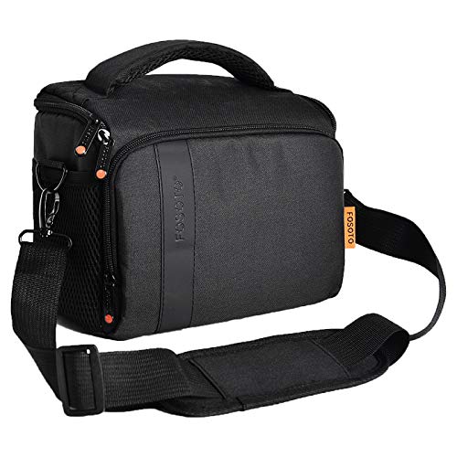 FOSOTO Bolsa Funda Cámara Réflex SLR DSLR Digital Negra de