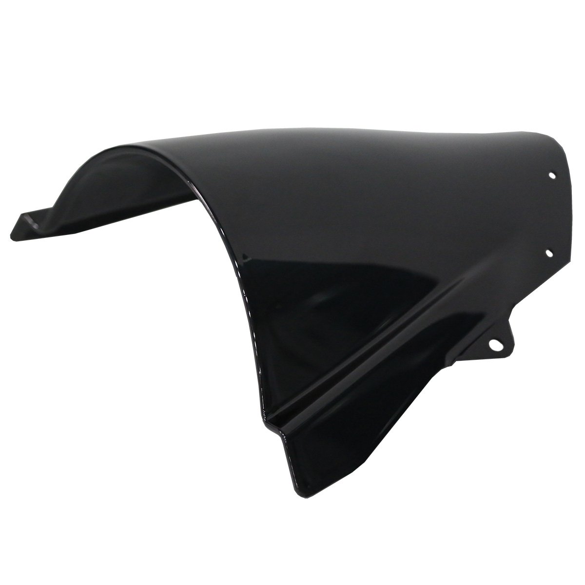 Tengchang Moto Protezione dello Schermo del Parabrezza Adatto per Kawasaki Ninja ZX10R 2008-2010 ZX6R 2009-2014 (Nero)