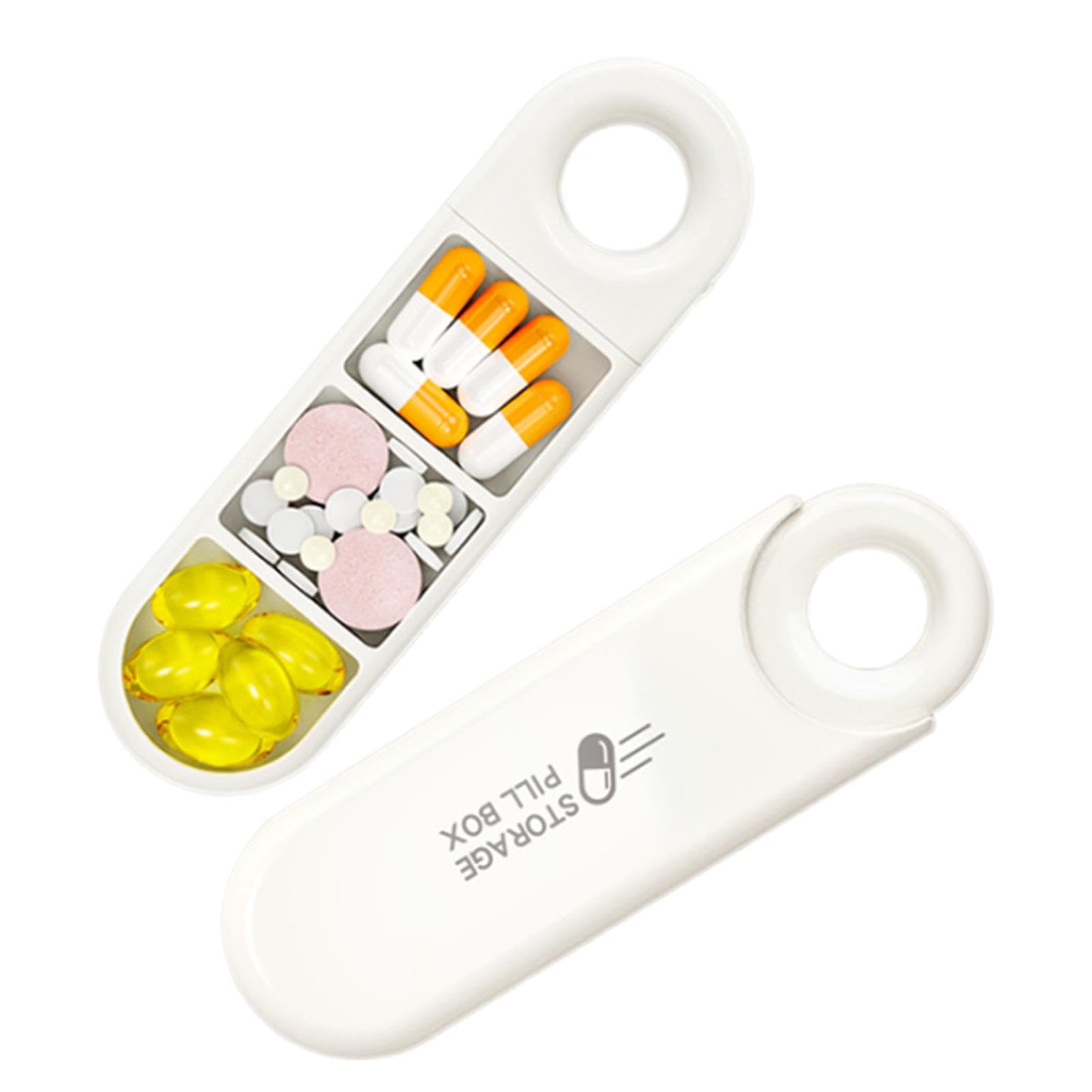 Amazon.co.jp: ピルケース、デイリーピルオーガナイザー - 錠剤収納