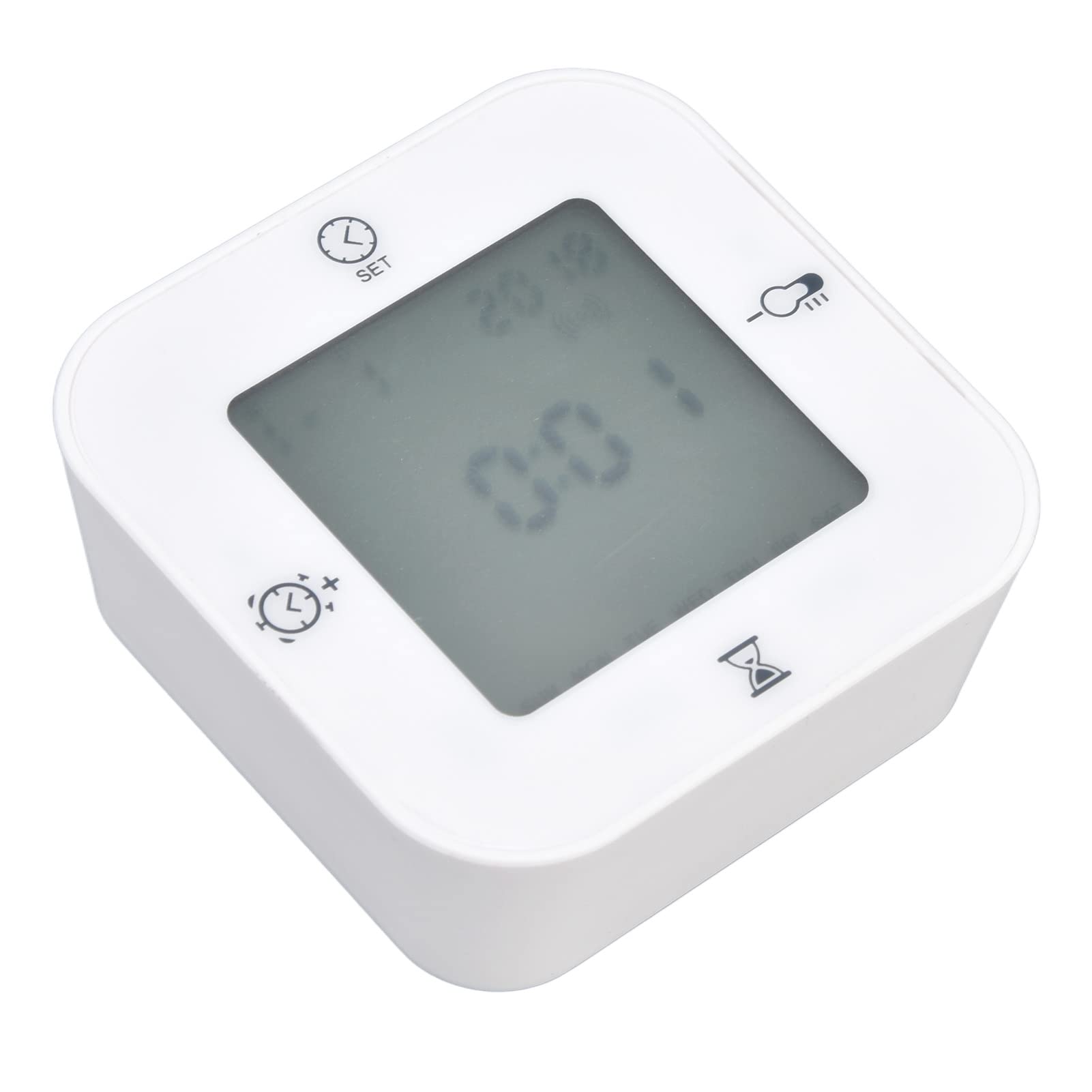 Horloge Thermomètre Multifonction à Grand écran pour Cave à Effet de Serre pour bébé, Réveil à Utilisation Nocturne pour une Surveillance Pratique des Matières Plastiques