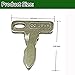 Club Car Golf cart Key DS/Precedent (1982+) Gas/Electric Golf Cart Replacement Ignition Key(8)