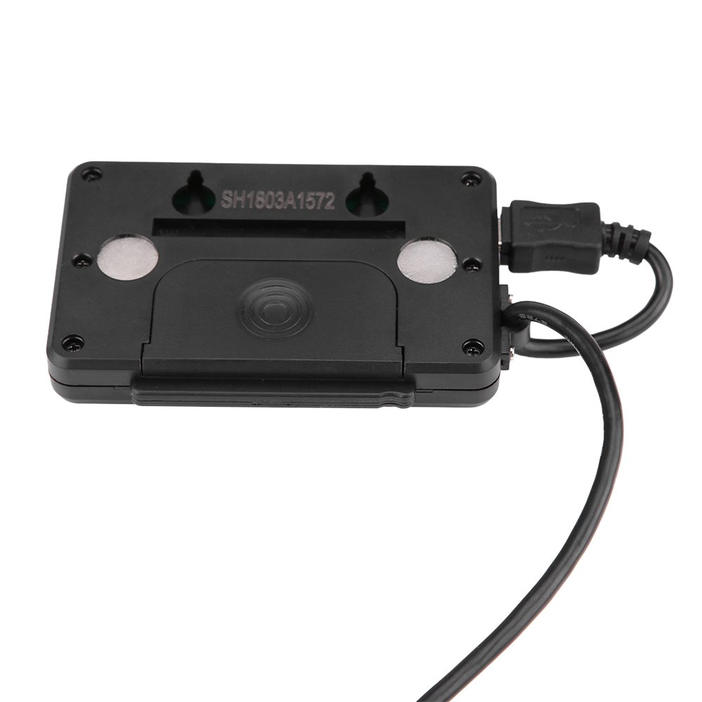 Akozon Escala lineal digital precisa 0-600 mm LCD Sensor de desplazamiento para máquinas de fresadoras y tornos Kit de lectura LCD con escala lineal digital para mediciones