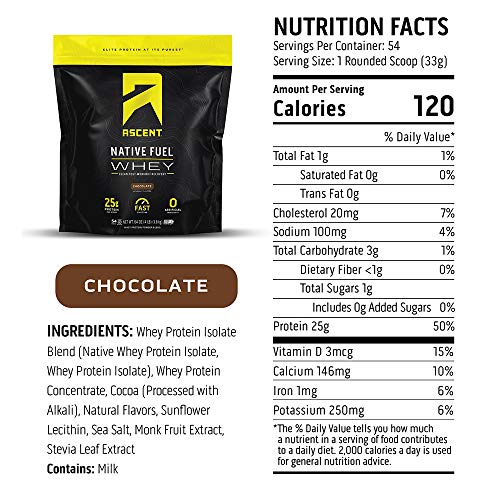 Ascent Native Fuel Whey Protein - Image 3