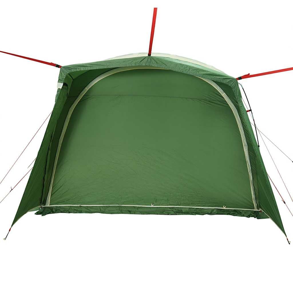 Tenda da Auto Impermeabile 4 Persone, Verde con Rivestimento PU 185T, Design Antivento, per Campeggio e Viaggi, Facile Montaggio, 300 x 185 x 200 cm