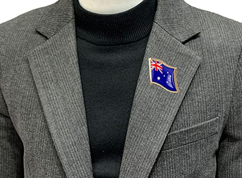 Image of vmcoatdu Country Flag Pin Badge International Travel Brooch Metal Alloy Souvenir Pin for Hat Clothes Backpack