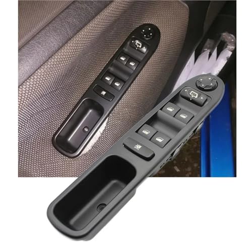 Interrupteur lève-vitre électrique Peugeot 207 bloc commande conducteur gauche - 5
