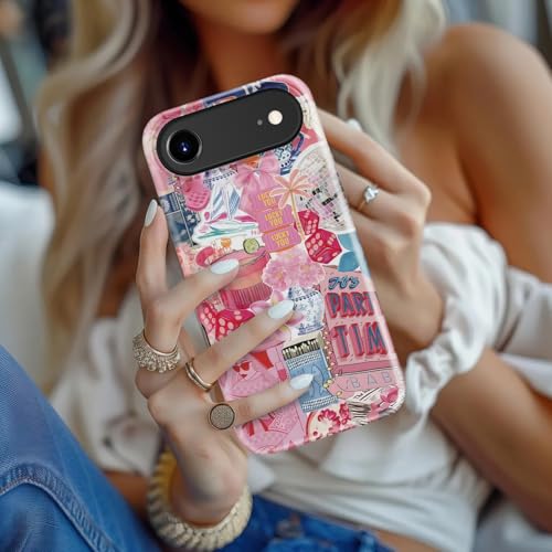 Coque iPhone 17 Air fleurs sauvages silicone double couche Esdot