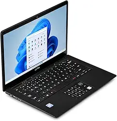 Notebook, Windows 11 Home, Intel Celeron 4GB 64GB 14,1 Pol. HD, + Microsoft 365 Personal com 1TB na Nuvem Legacy Book - PC270