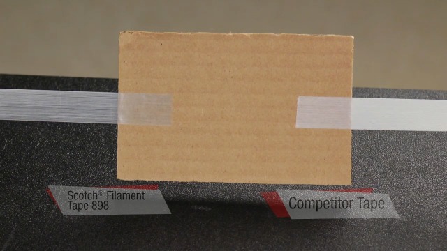 Image of 3M Scotch Filament Tape 897, Clear, 18 mm x 55 m, 5 mil