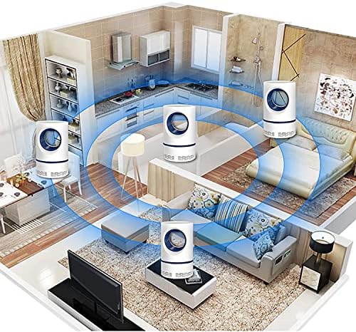 USB Mosquito Killer Lamp, Indoor Mosquito Killer Trap and Electric UV Mosquito Killer Lamp, 360° Non-Radiation Insect Killer for Bedroom Kitchen Office Home Kitchen