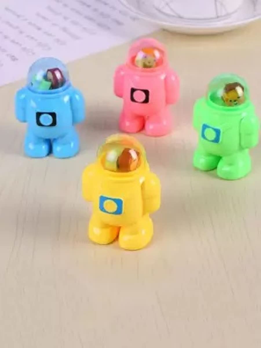 VR Creatives Cutest Stuff Double Blade Astronaut ABS Plastic Pencil Sharpener with Small Erasers for Kids, Pack of 2 + 4 Small Eraser (B0B25G18M5) Amazon Price History, Amazon Price Tracker