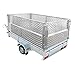 Produktbild ProPlus Anhänger Gitteraufsatz 2075x1140x660 mm Aluminium Bordwand Laubgitter