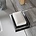 Produktbild Weare Home Modern Stil Viereck Seifenhalter Seifenschale aus 304 Edelstahl 3M Klebstoff zur Wandmontage ohne Bohren Rostfrei Haltbar Badzubehör Badaccessoires Dekor für Küche