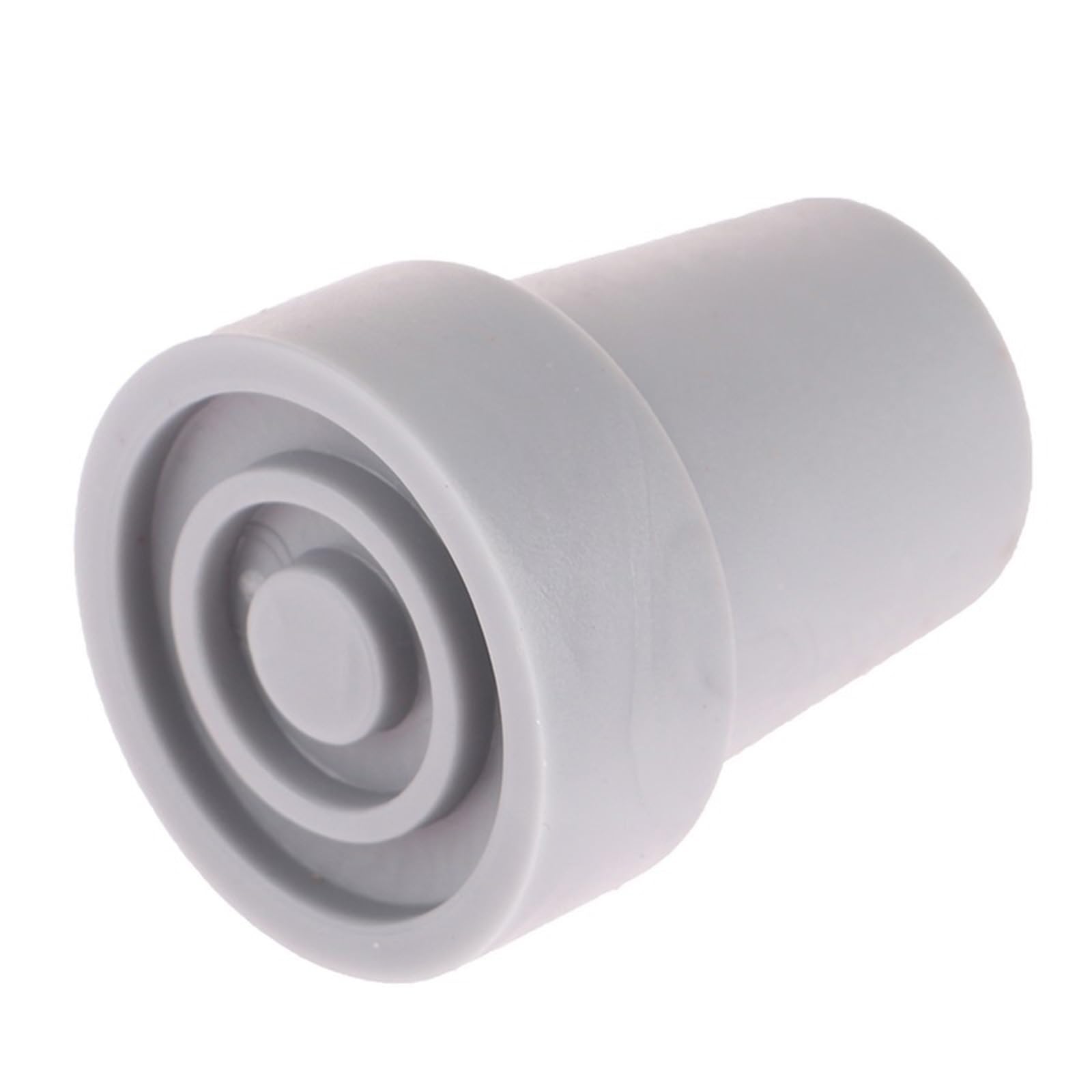 Fermastampella 6 pezzi 19mm antiscivolo in gomma for stampelle, puntali in gomma antiscivolo for canne di ricambio for bastoni da passeggio Per Stampelle(Grey)