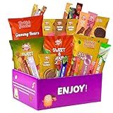 Foreign Candy Gift Box - Exotic Snacks Assortment – International Treats for Gifts and Celebrations - 35pcs Turkish Unique Mystery Snacks Crate