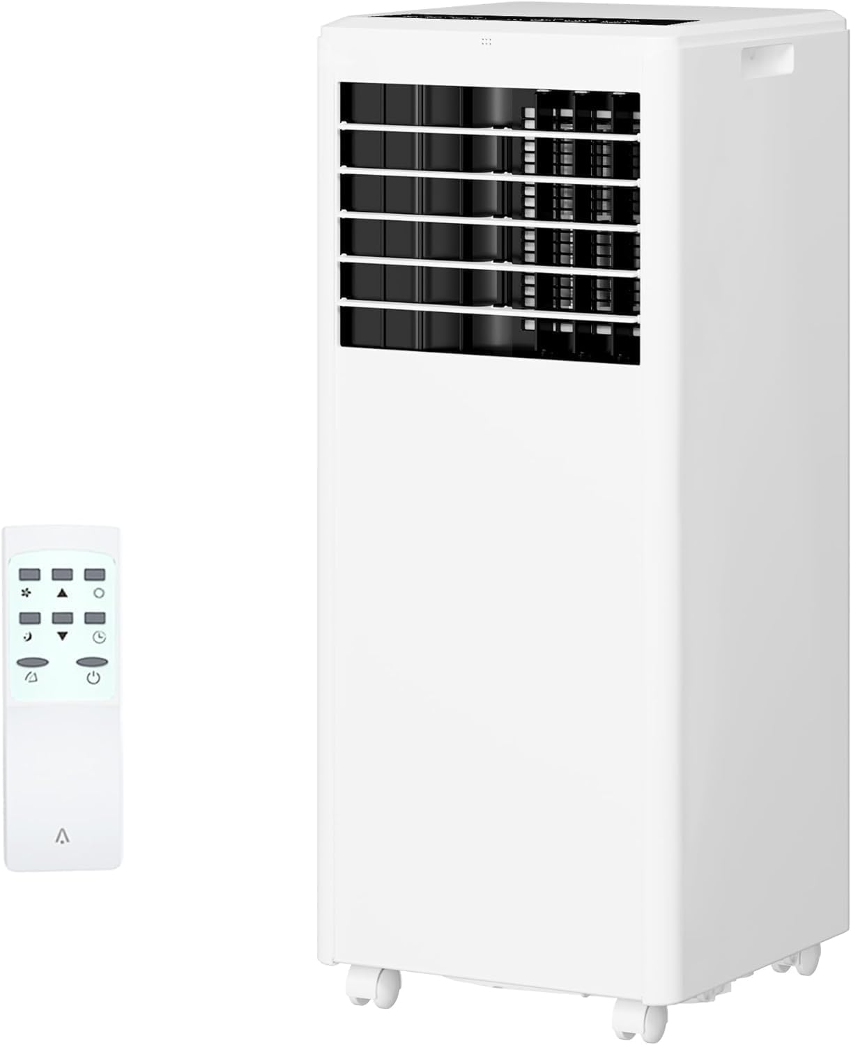 8000 BTU Portable Air Conditioner Quiet AC Unit for Bedroom w Remote Control 24H Timer 3 in-1 Air