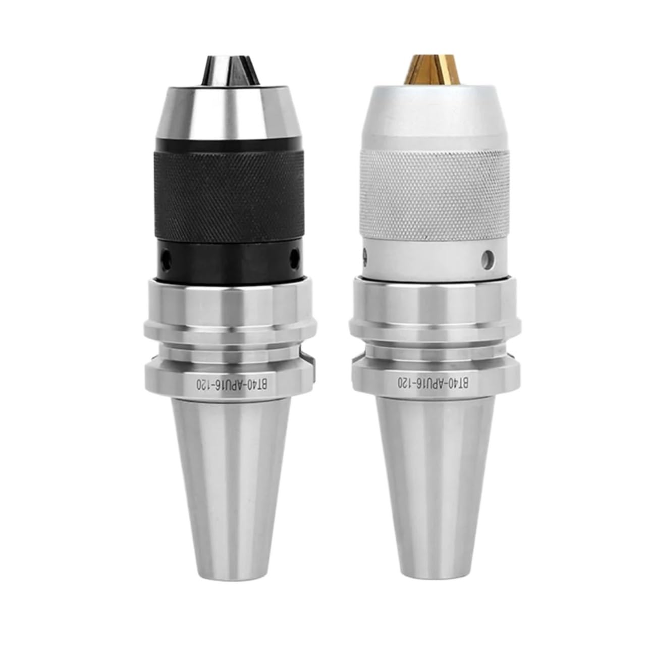 BT30 BT40 BT50 NT40 NT50 APU13 APU16 Mandrino a pinza Mandrino autoserrante for trapano Mandrino conico for trapano(SILVER,BT30-APU13-100L)