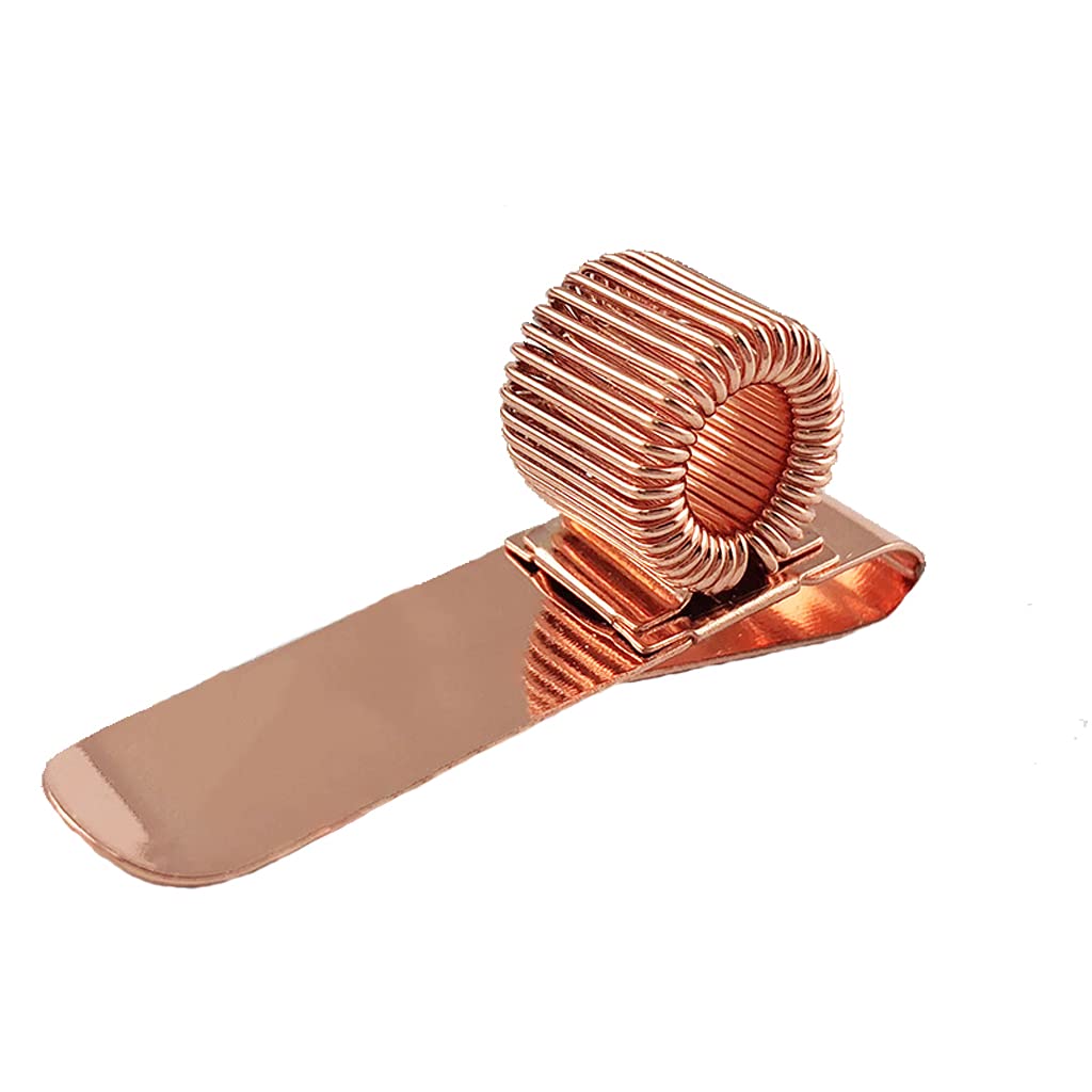 ZBIianxer Portable Metal Pen Holder Used for Notebook and Clipboard Solve the Problem of Often Lost Pens Easy to Carry Flexible Pen Clipboard Holder