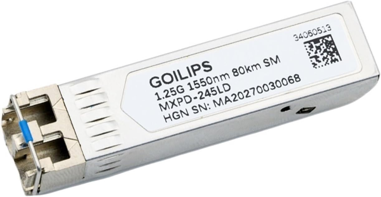 Gigabit Single-Mode Optical Module Fiber Optic transceiver SFP1.25G-1550nm-80km