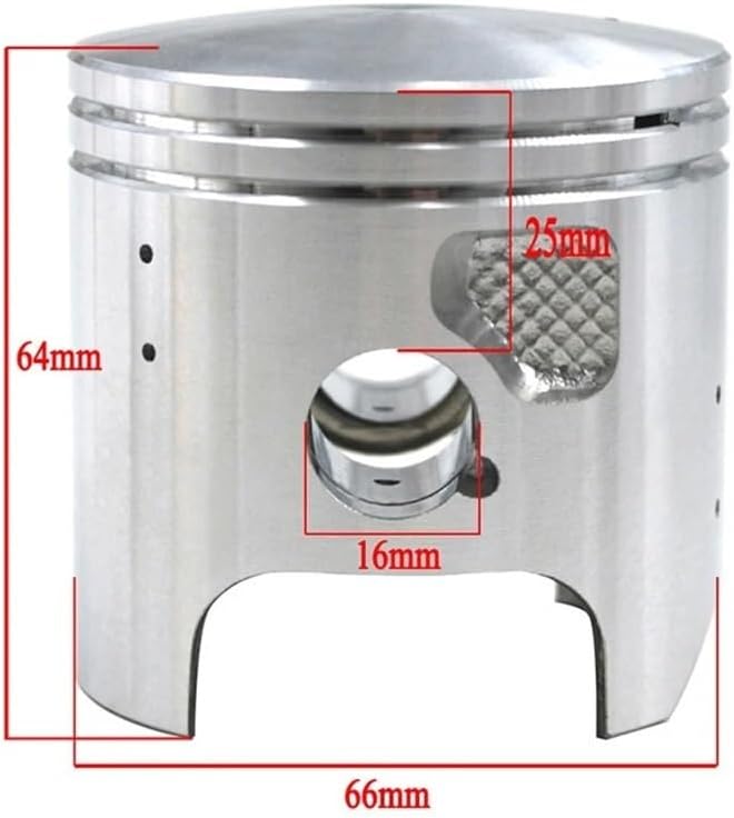 Motorcycle 66mm 66.25mm 66.5mm 67mm Piston Rings Kit For KDX200 KDX 200 1989 1990 1991 1992 1993 1994 1995 2001-2006 Spare parts(67mm Piston Kit)