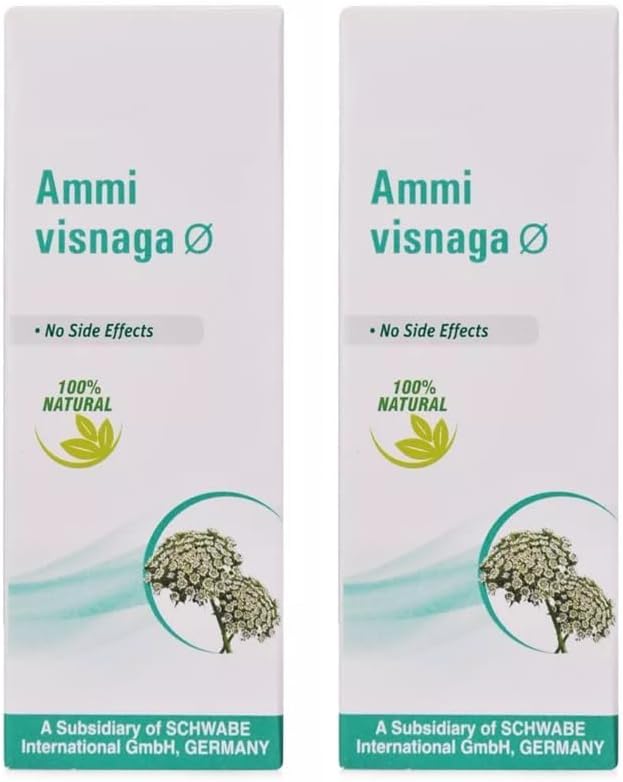 2 Pack Homeopathic India Ammi Visnaga Mother Tincture 30ml