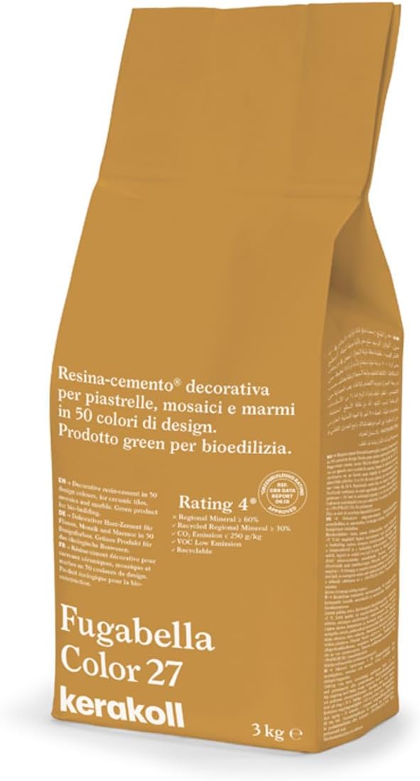 Fugabella Color Grout 3kg (27 Box of 4)