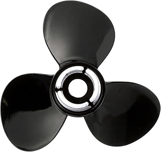 Quicksilver Black Diamond 3-Blade Aluminum Propeller for Mercury and MerCruiser Engines